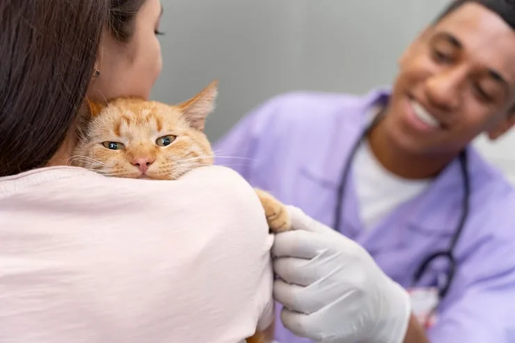 clínica para gatos
