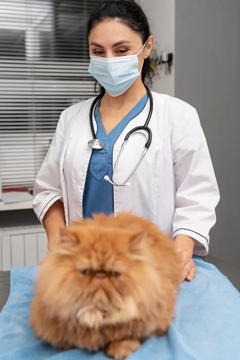 clínica para gatos